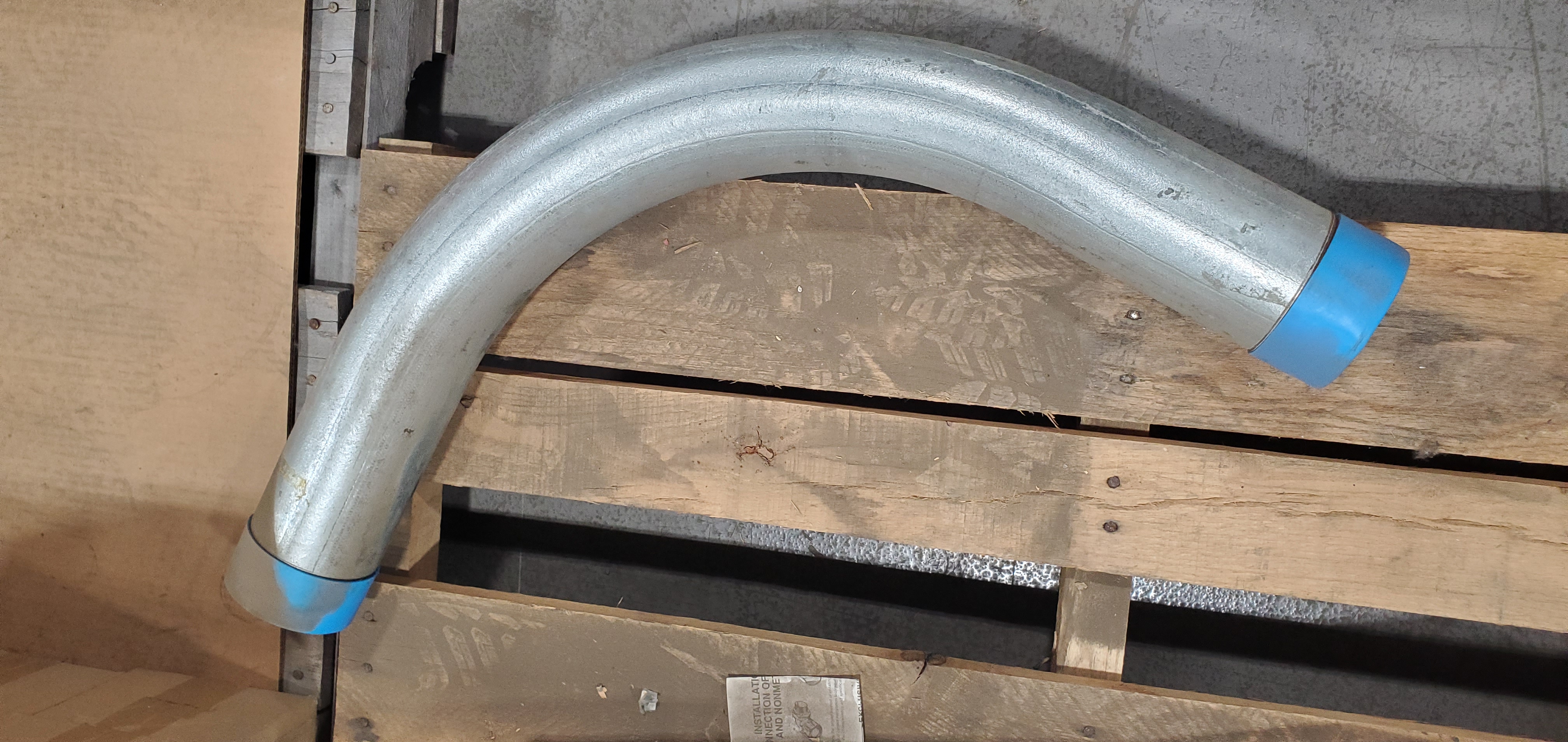 BEND, CONDUIT 90DEG HGALV 3IN MILD RGD